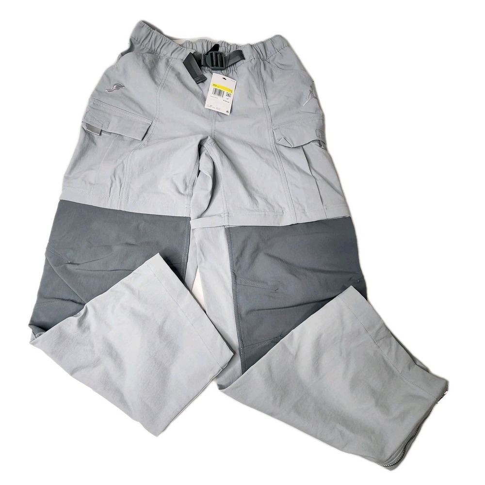 Nike Jordan X SoleFly Cargo Pants Smoke Gray Size Small (DV7517-077) NWT $150